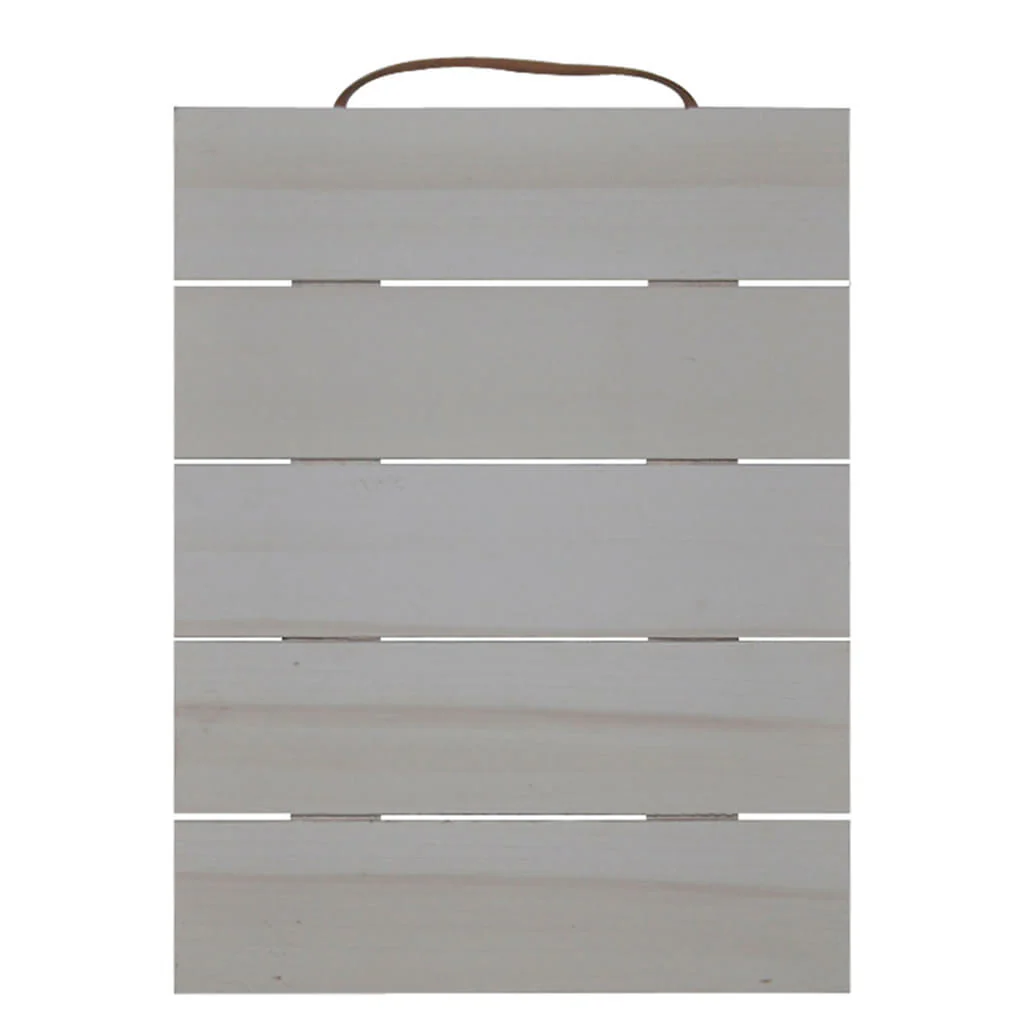 Pallet Hanging Sign 11in x 14in White