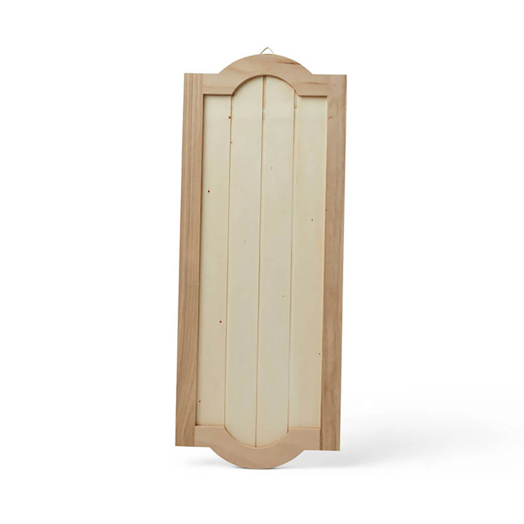 Long Rectangle Wooden Sign Wall Decor 20in X 7.87in