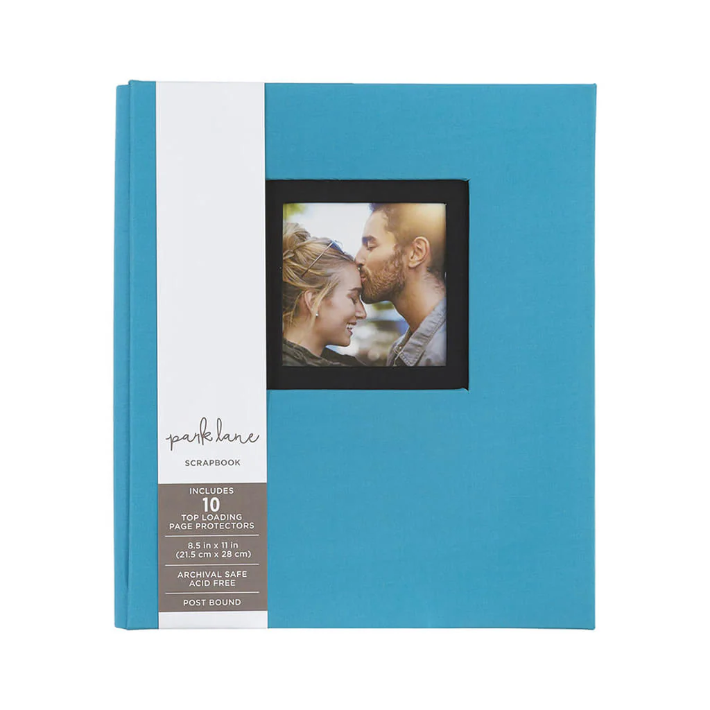 Teal Scrapbook Album 8.5in x 11in
