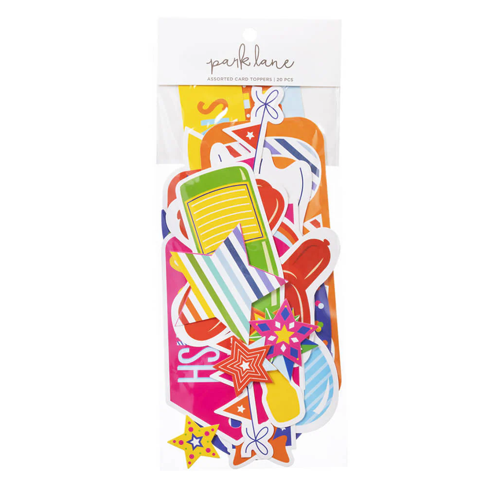Assorted Cardstock Shapes Pack Celebration,20 pcs