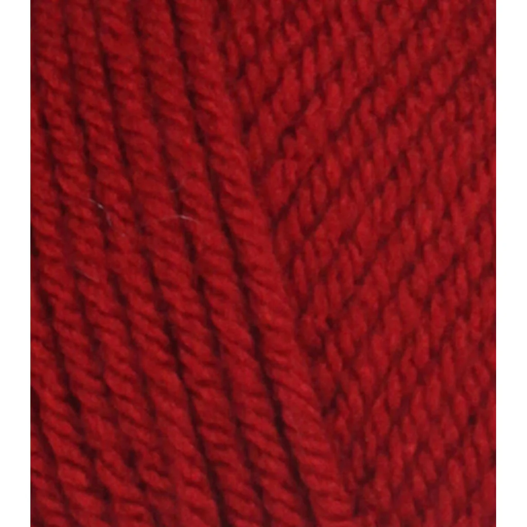 Living Yarn Anti Pilling Acrylic 199yd 4oz Really Red