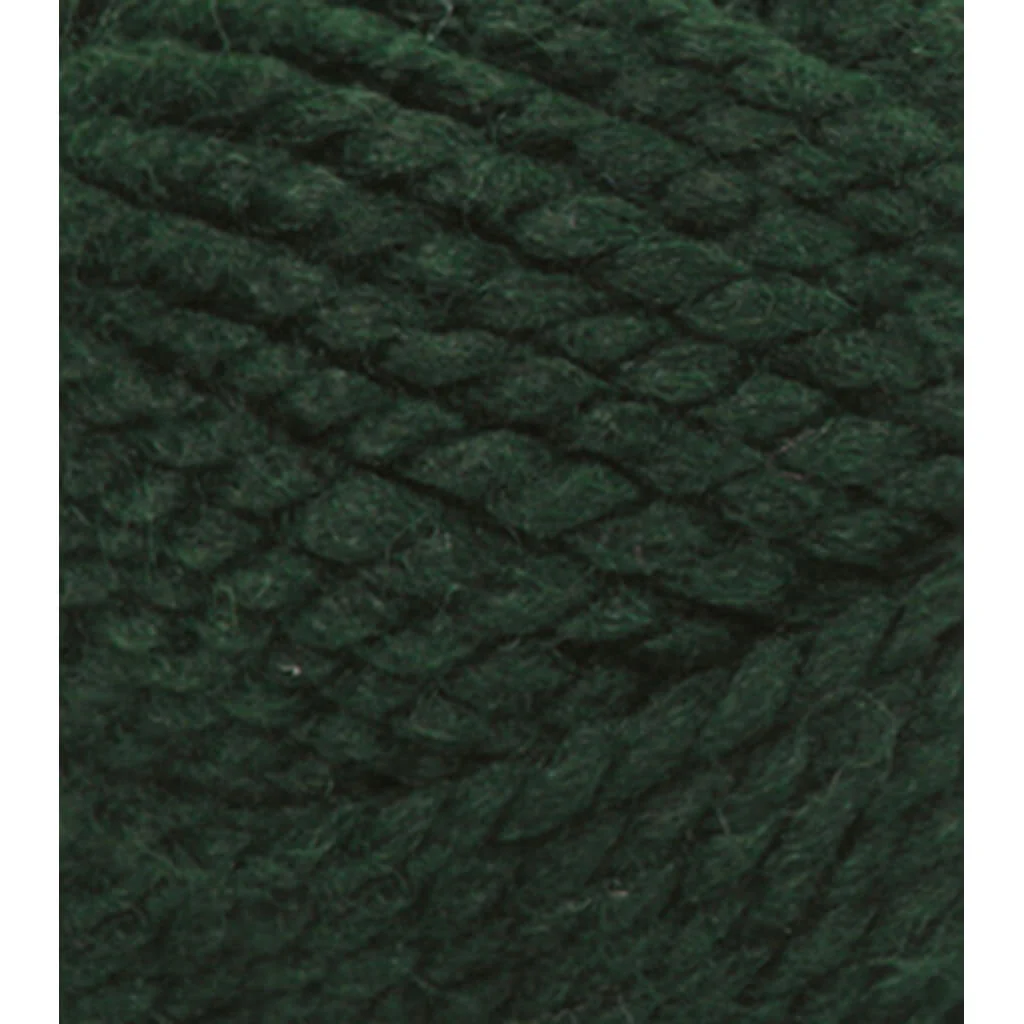 Natural Blend Yarn Acrylic & Wool 105yd 5oz Hunter Green