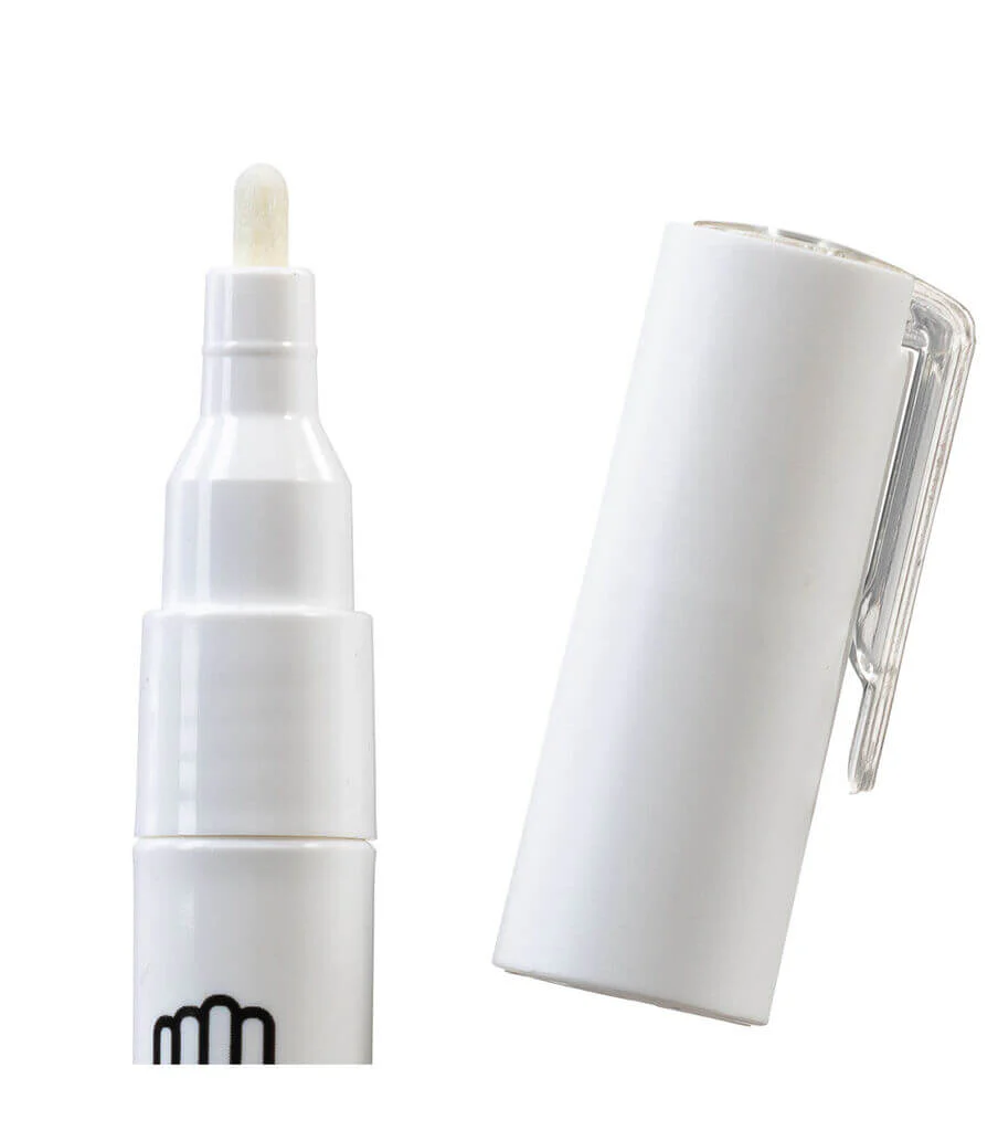 Water Base Paint Marker Fine White