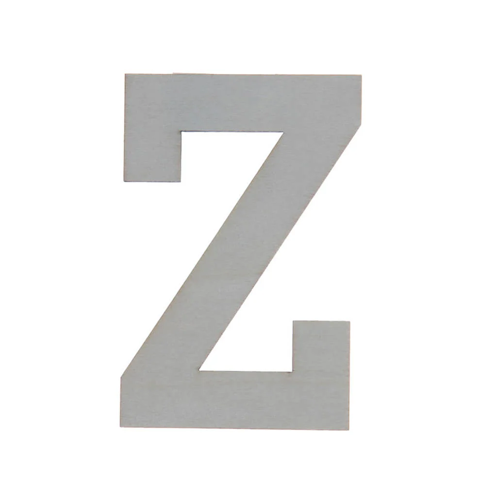 Wooden Varsity Letters Z
