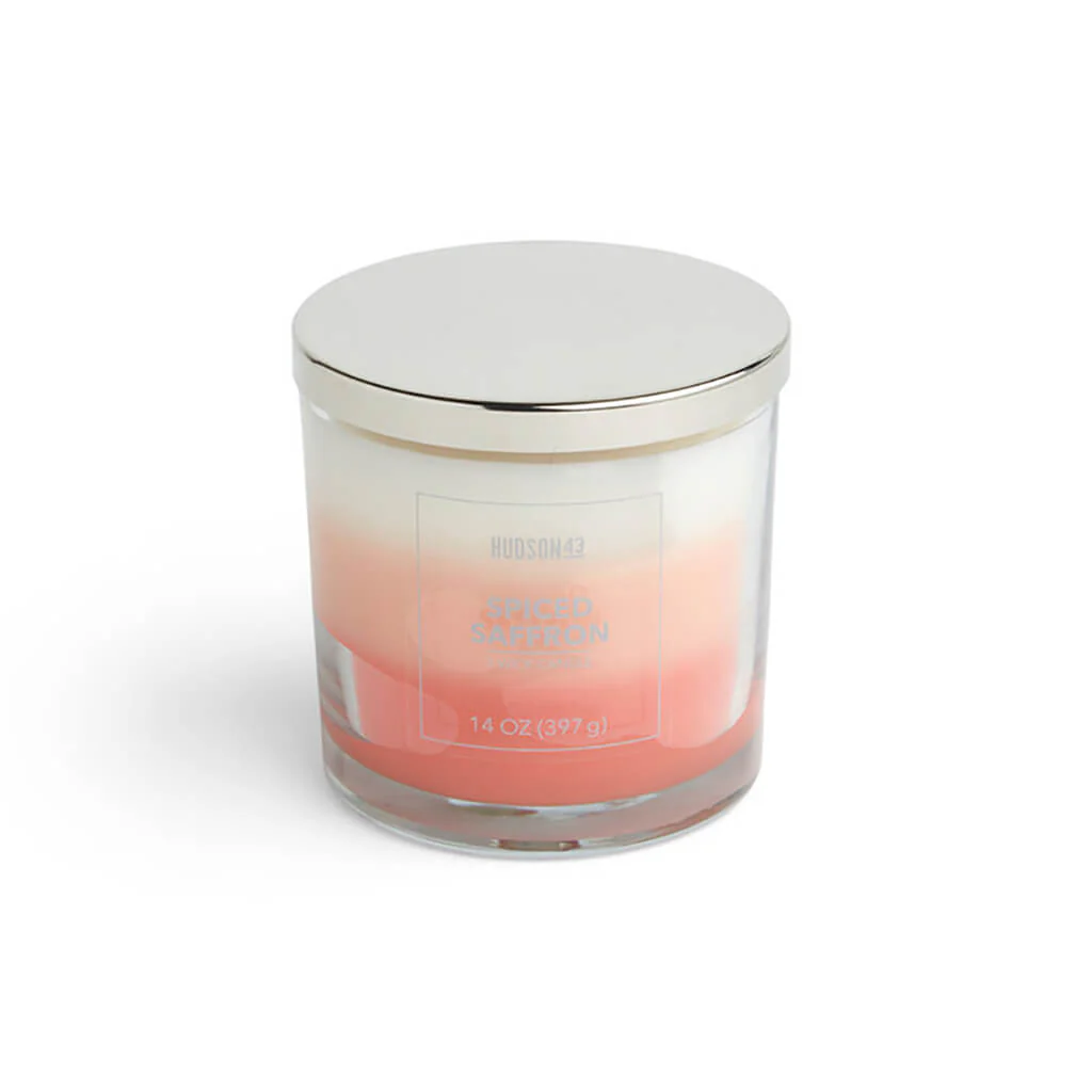 Spiced Saffron 3 Wick Scented Jar Candle, 14oz
