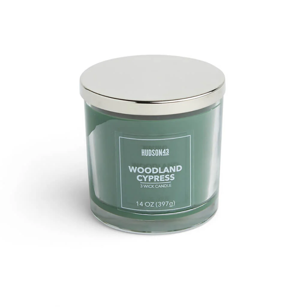 Woodland Cypress Scented Jar Candle, 14oz