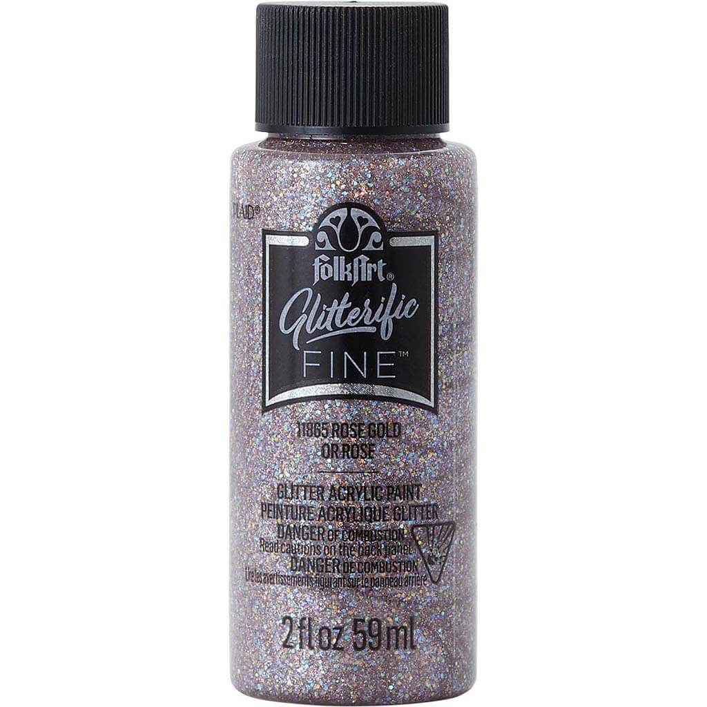 PLAID Folkart Glitterific Fine Acrylic Paint, 2oz - Image 6