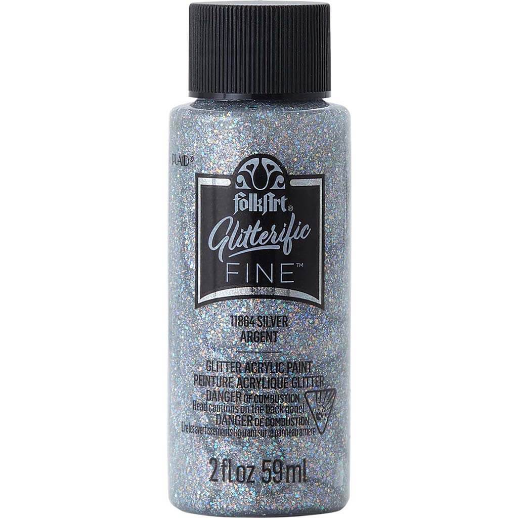 PLAID Folkart Glitterific Fine Acrylic Paint, 2oz - Image 7