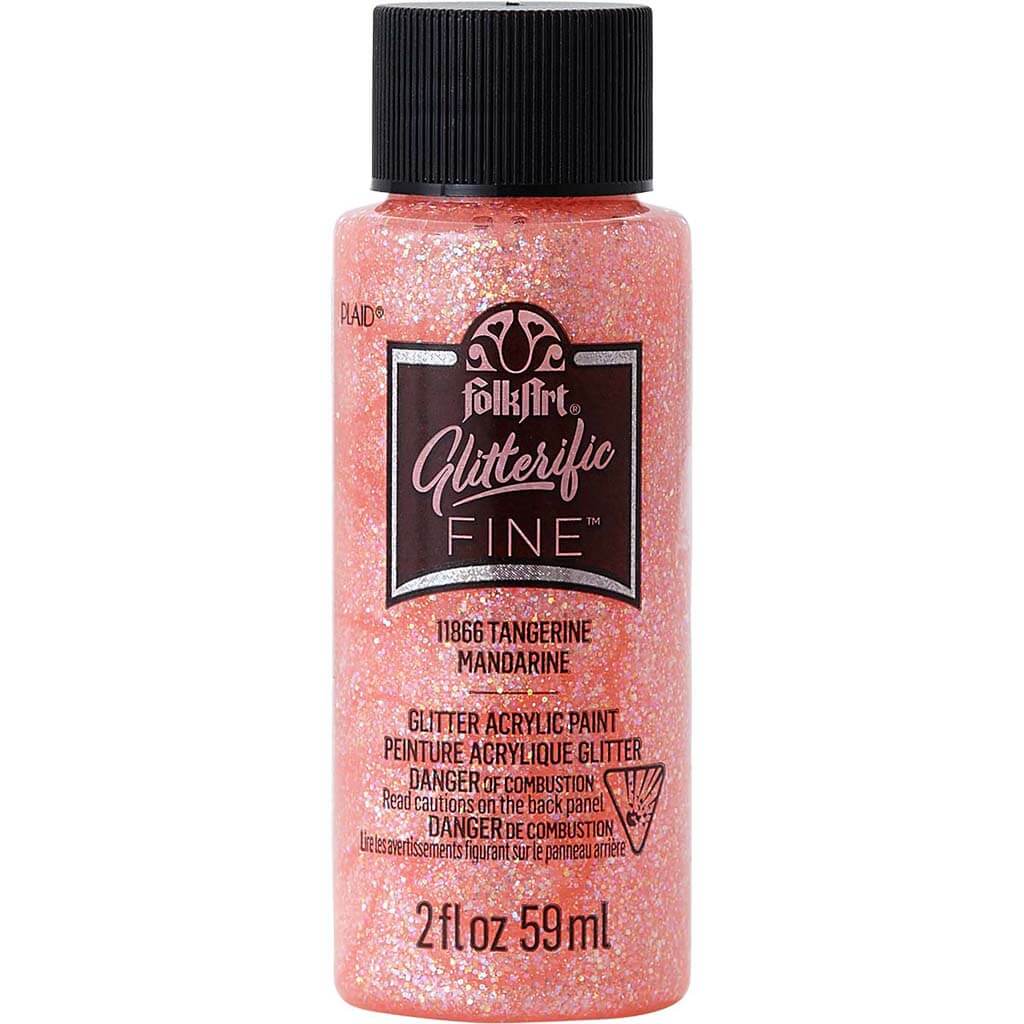 PLAID Folkart Glitterific Fine Acrylic Paint, 2oz - Image 8