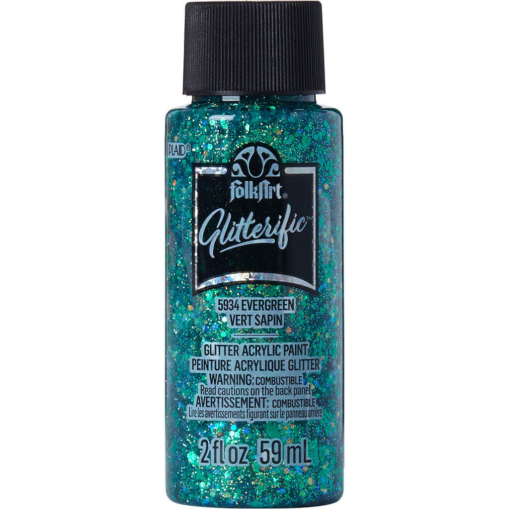 PLAID Folkart Glitterific Acrylic Paint, 2oz - Image 16