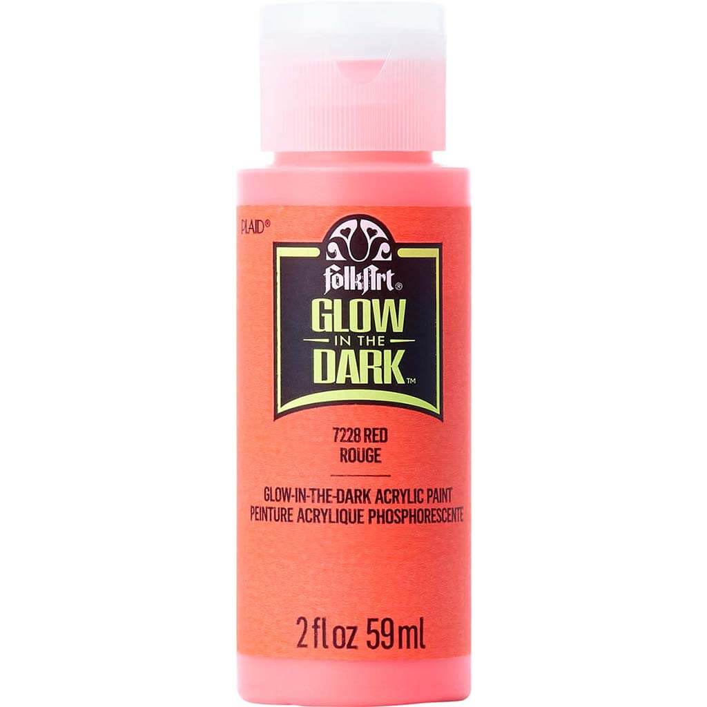 PLAID Folkart Glow In The Dark, 2oz - Image 5