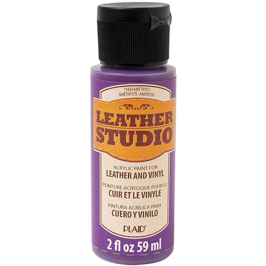 PLAID Leather Studio Paint, 2oz