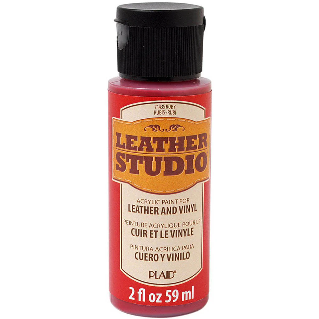 PLAID Leather Studio Paint, 2oz - Image 15
