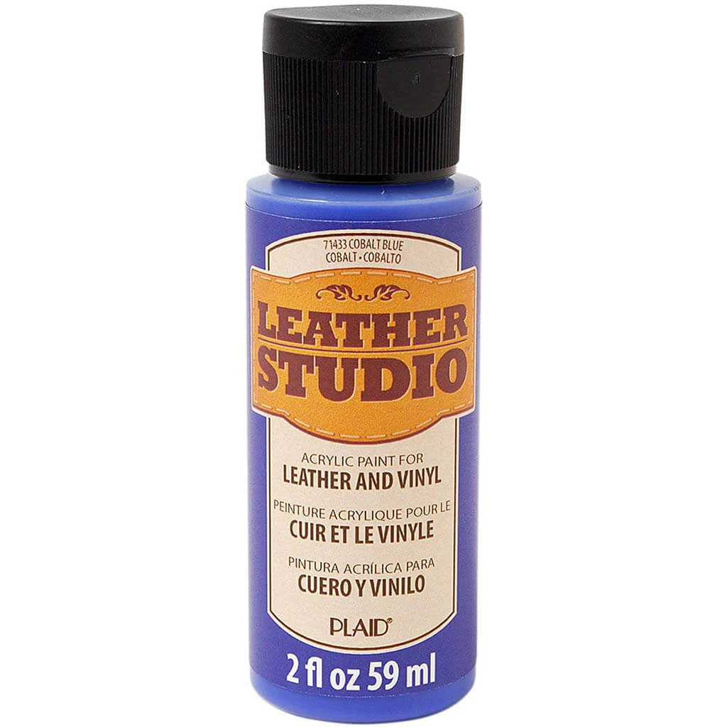 PLAID Leather Studio Paint, 2oz - Image 4