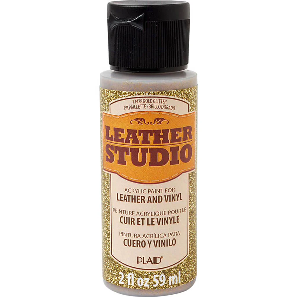 PLAID Leather Studio Paint, 2oz - Image 5