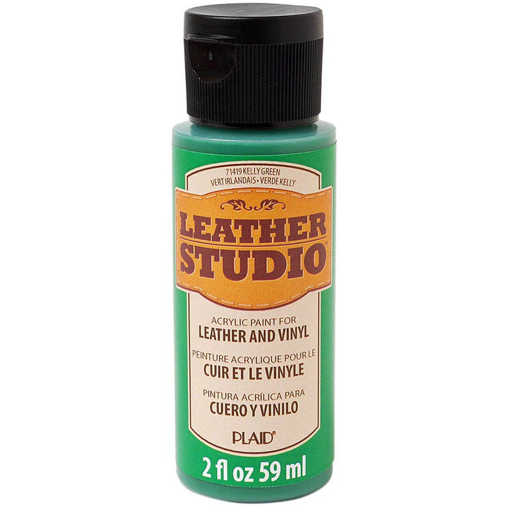 PLAID Leather Studio Paint, 2oz - Image 6