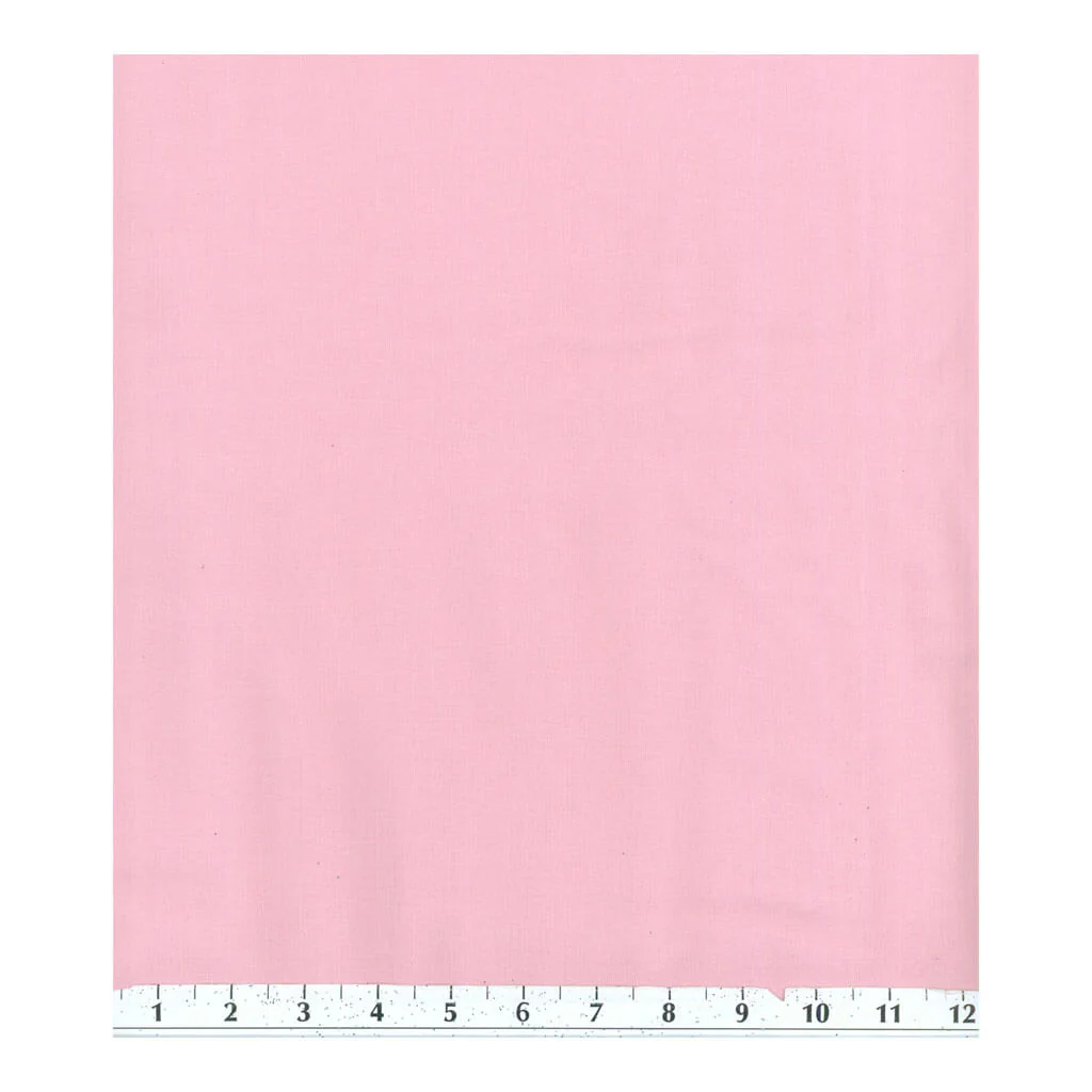 Kona Quilt Cotton Fabric Solids Baby Pink