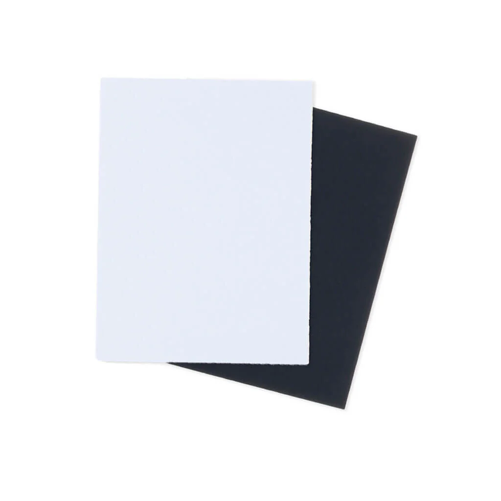 Cardstock Paper Pack 50 Sheet 6in x 8in Black & White