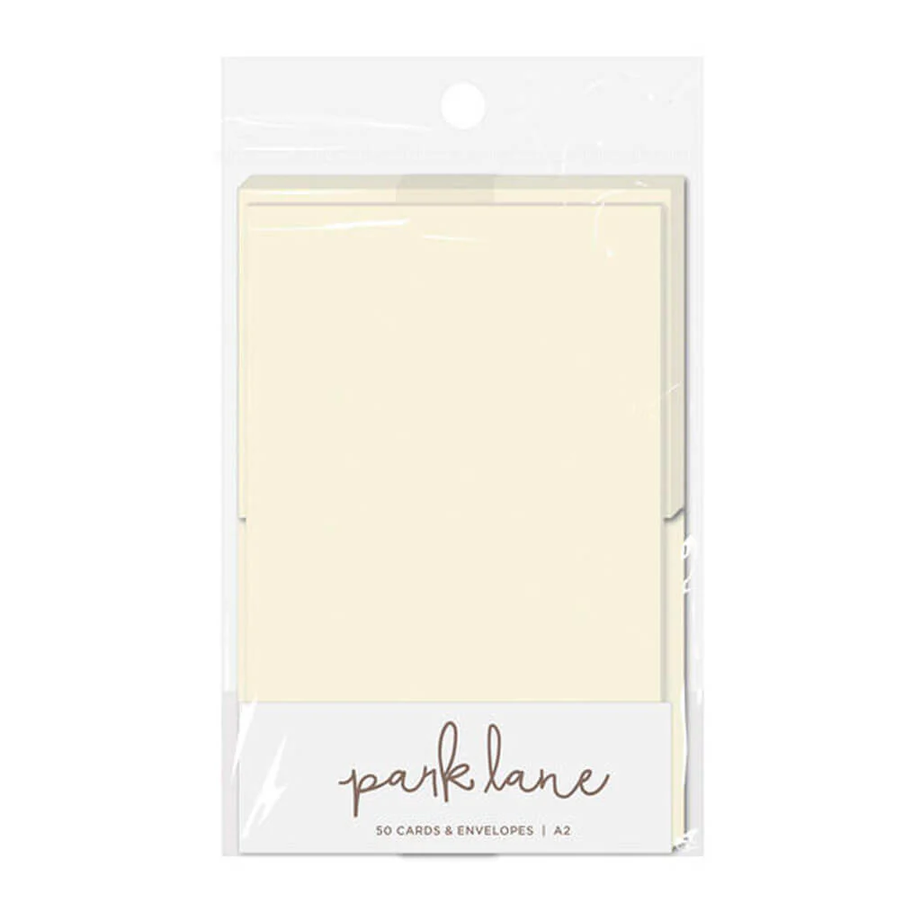 Ivory A2 Cards & Envelopes 50ct