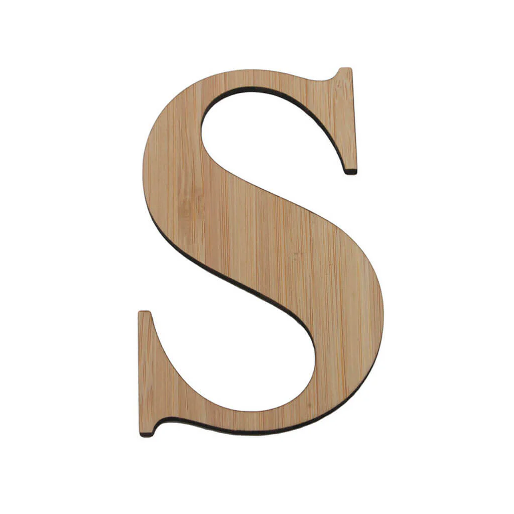 Bamboo Serif Letters & Numbers Uppercase S