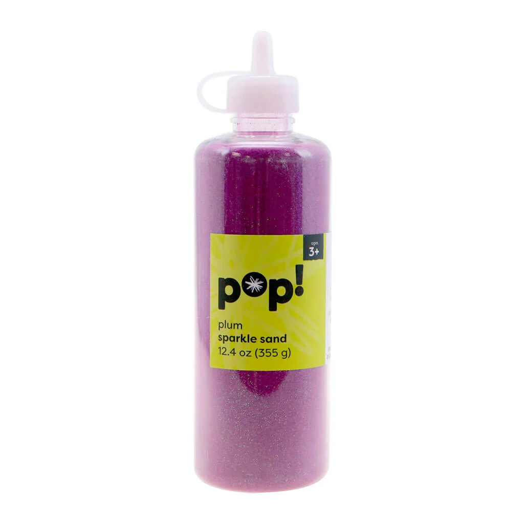 POP! Sparkle Sand 12.4oz Plum