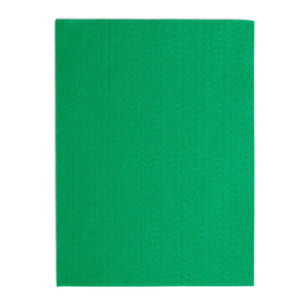 Kunin Eco Fi Plus Premium Felt Sheet 9in x 12in Apple Green
