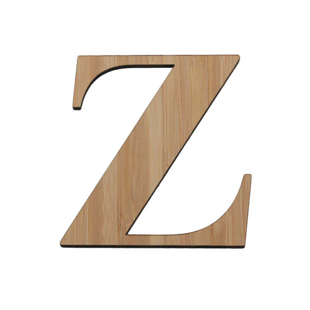 Bamboo Serif Letters & Numbers Uppercase Z