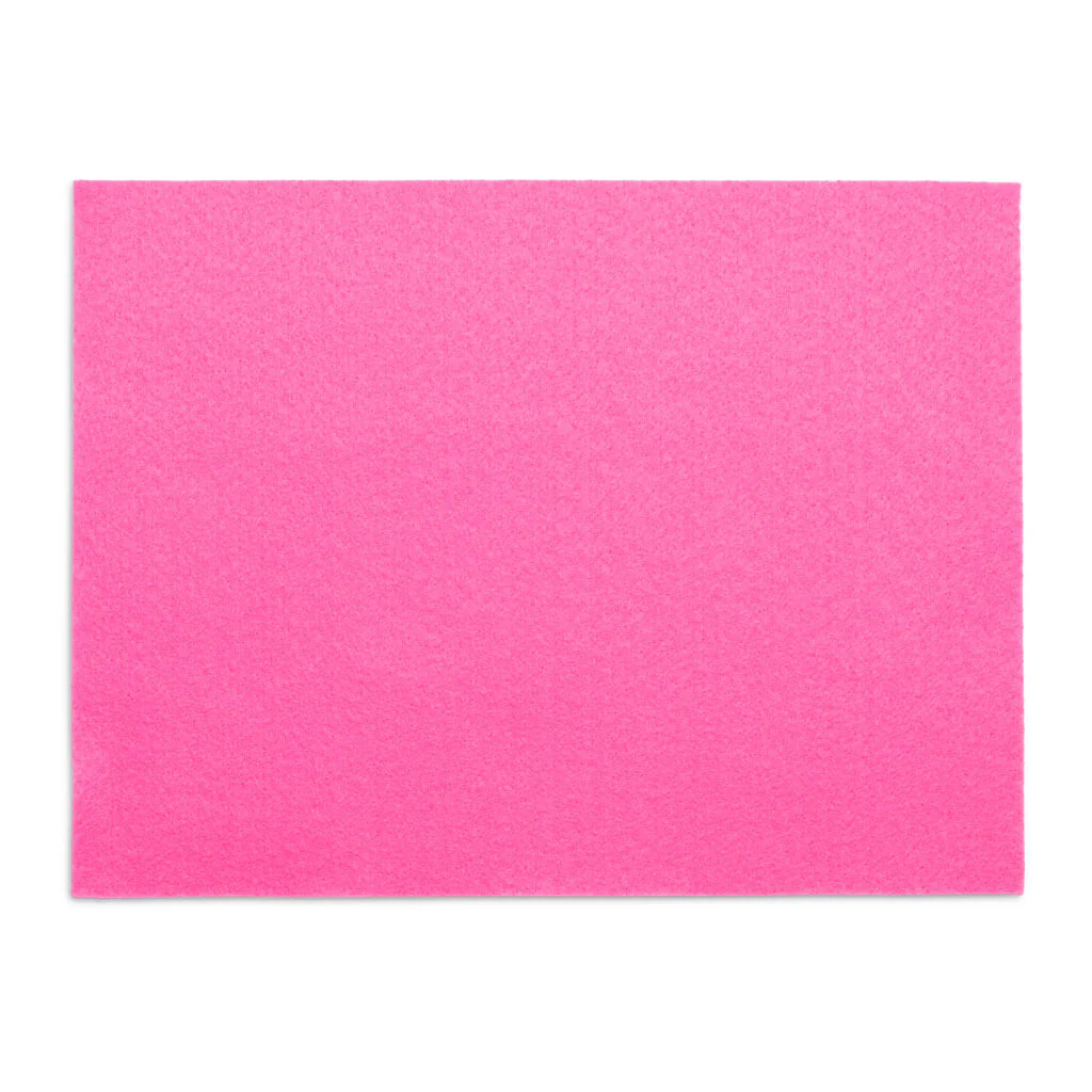 Kunin Eco Fi Plus Premium Felt Sheet 9in x 12in Candy Pink