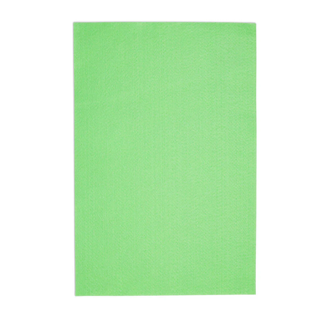 Kunin Premium Felt Single Sheets 12in x 18in Neon Green