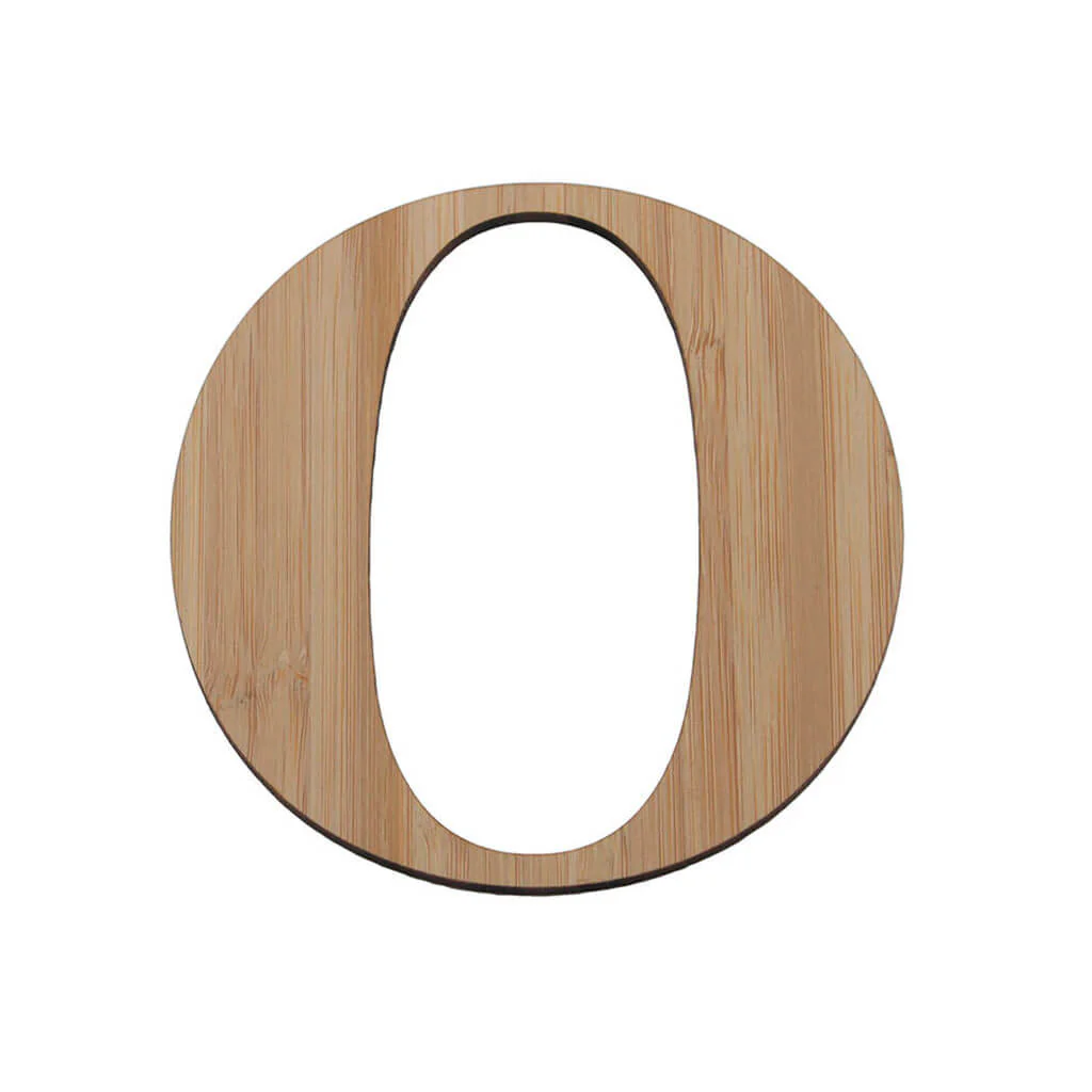 Bamboo Serif Letters & Numbers Uppercase O