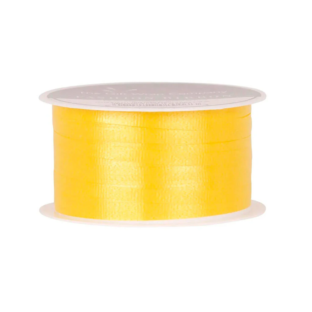 Curling Ribbon Yellow High Gloss