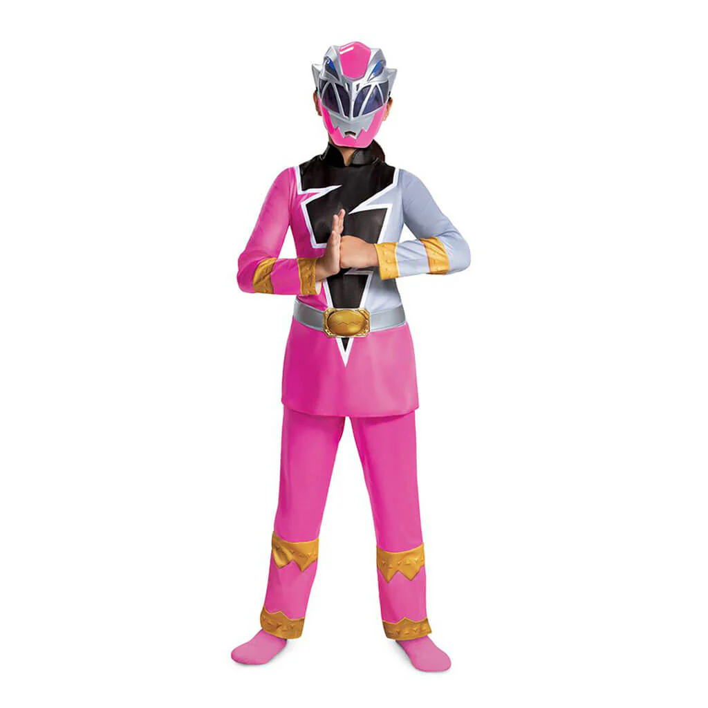 Pink Ranger Dino Fury Deluxe Child Costume - Image 2