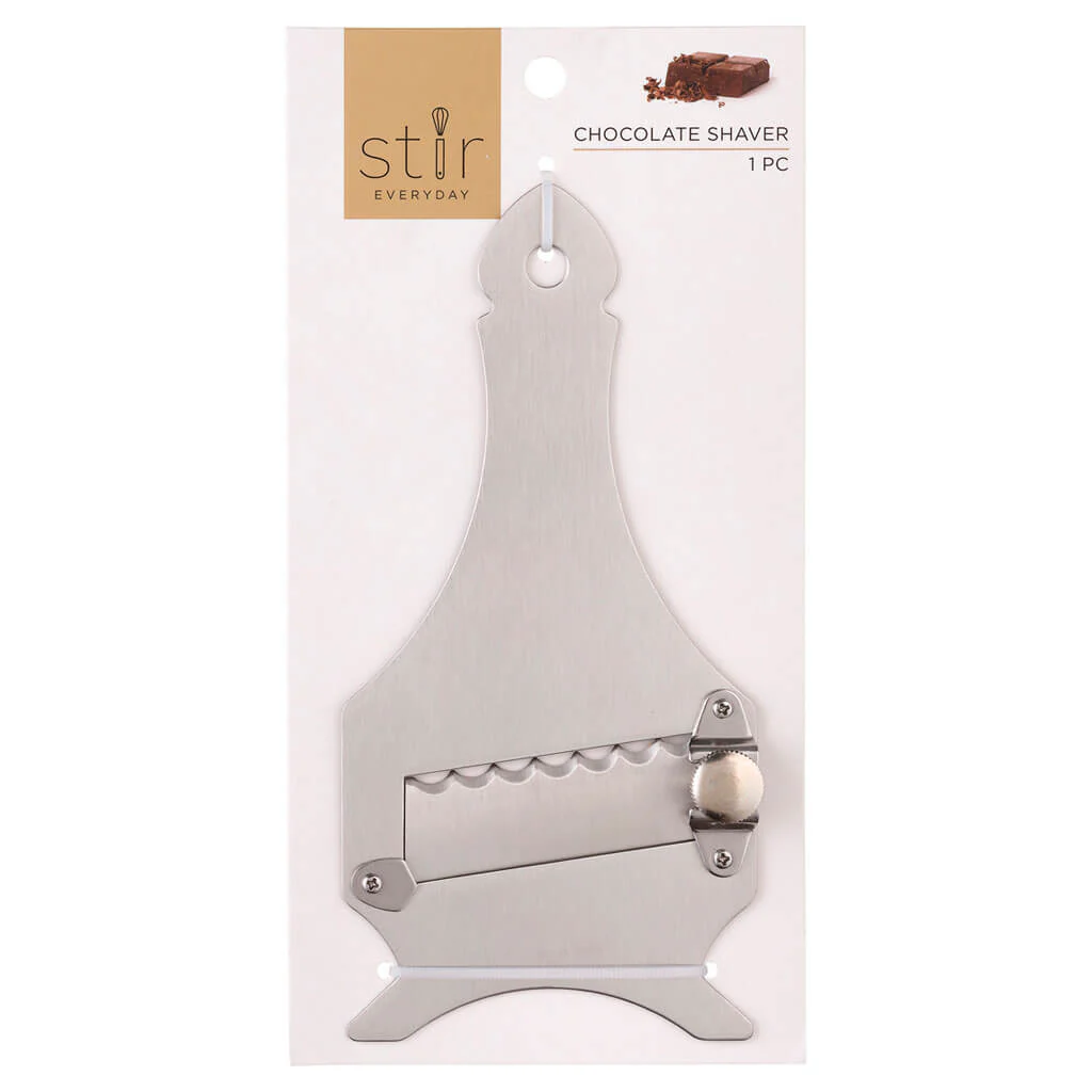 Stainless Steel Chocolate Shaver, 6.5in