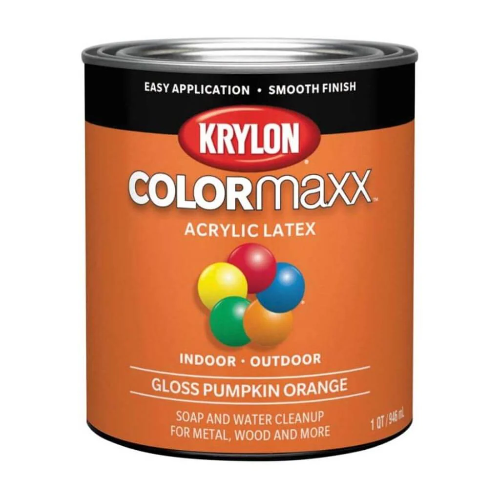 Gloss Pumpkin Orange Paint 1Quart