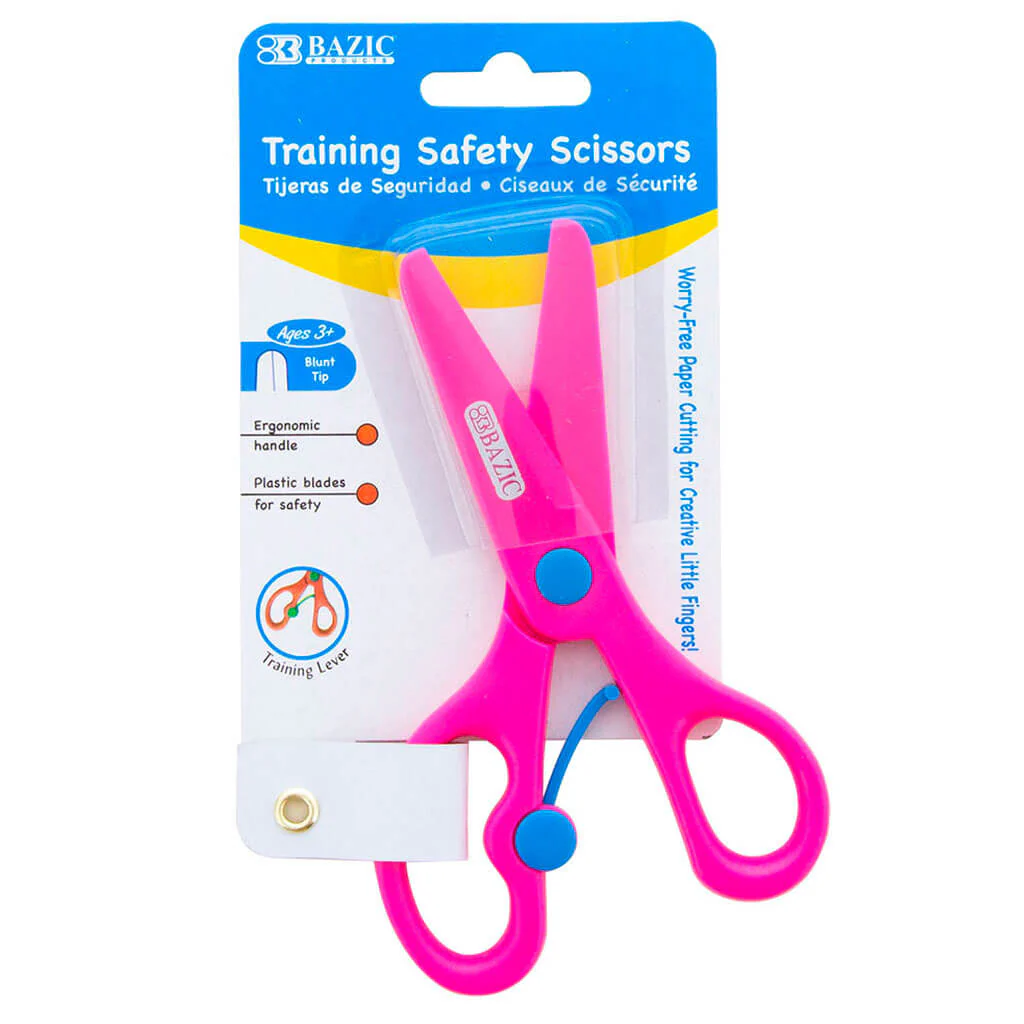 Bazic Kids Training Scissors 5in - Image 3