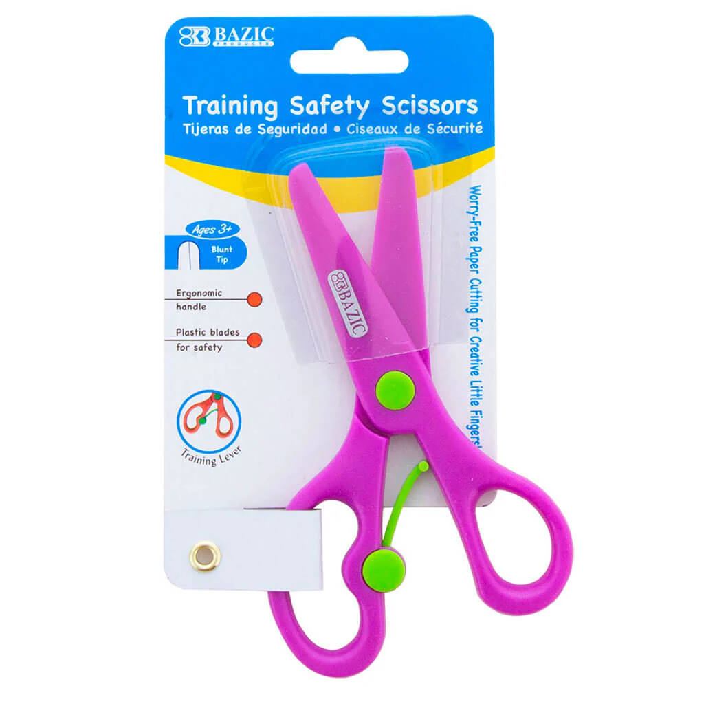 Bazic Kids Training Scissors 5in - Image 4