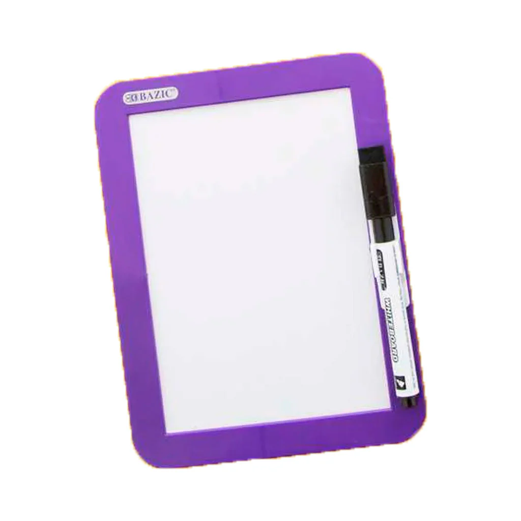 Bazic Locker Magnetic Dry Erase Board with Marker 5in x 7in - Image 4