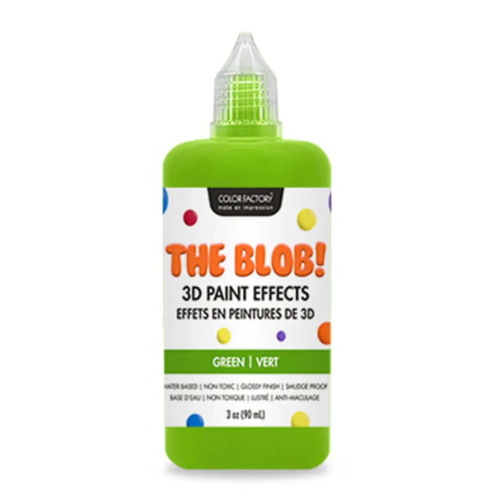 Color Factory: The Blob 3D Droplet Paint 3oz Primary - Image 2