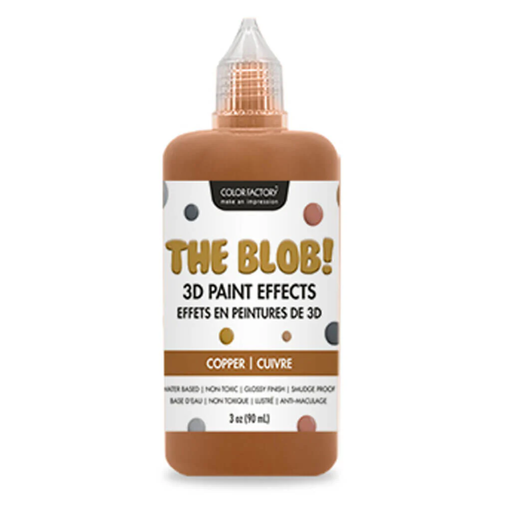 Color Factory: The Blob 3D Droplet Paint 3oz Metallic - Image 2