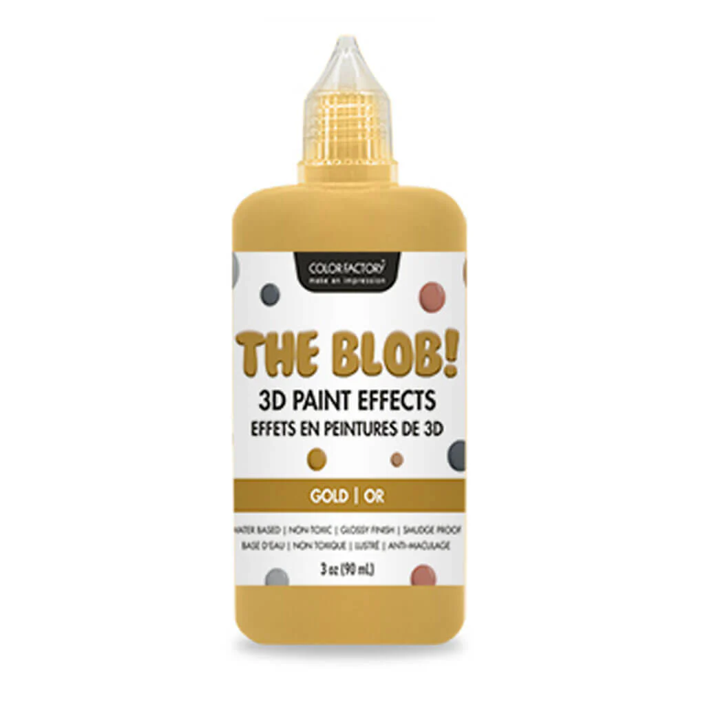 Color Factory: The Blob 3D Droplet Paint 3oz Metallic - Image 3