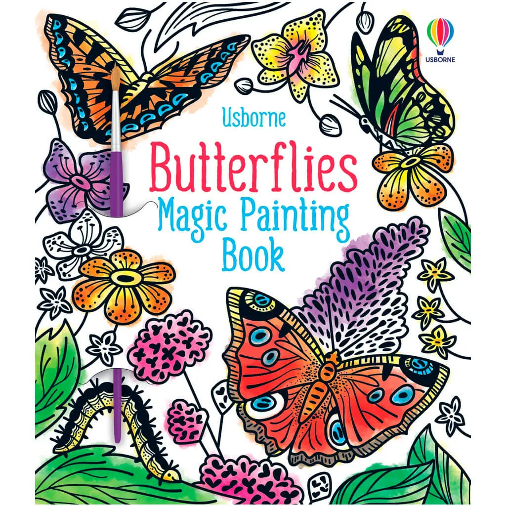 Usborne Butterflies Magic Painting Book
