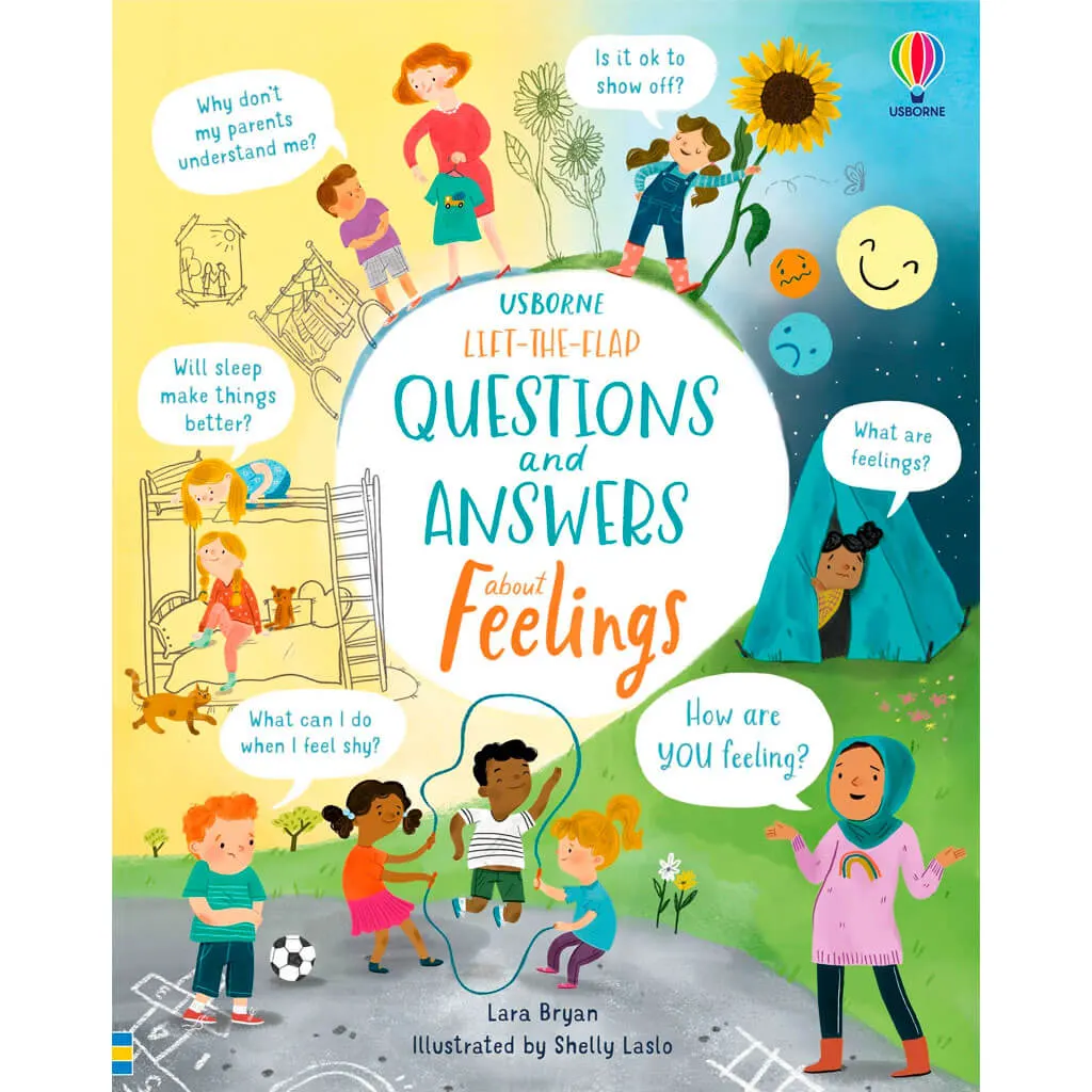 Usborne Lift-the-Flap Questions and Answers About Feelings