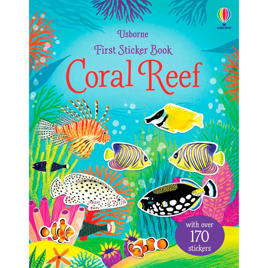 Usborne First Sticker Book Coral Reef