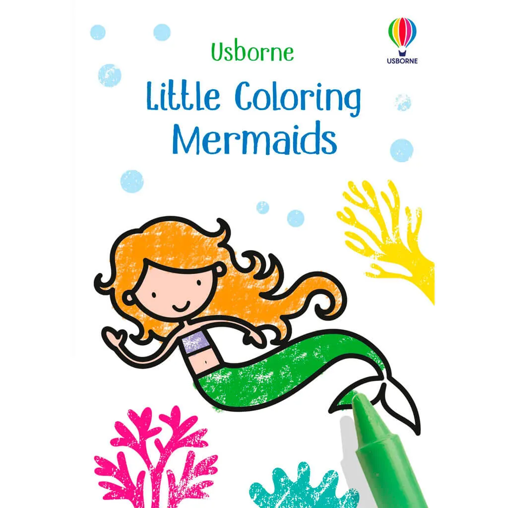 Usborne Little Coloring Mermaids