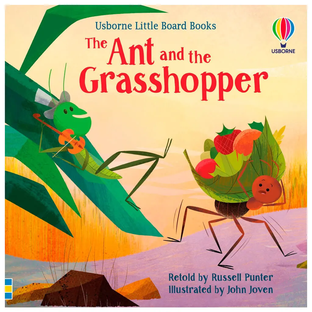 Usborne Ant and the Grasshopper Lit Bd
