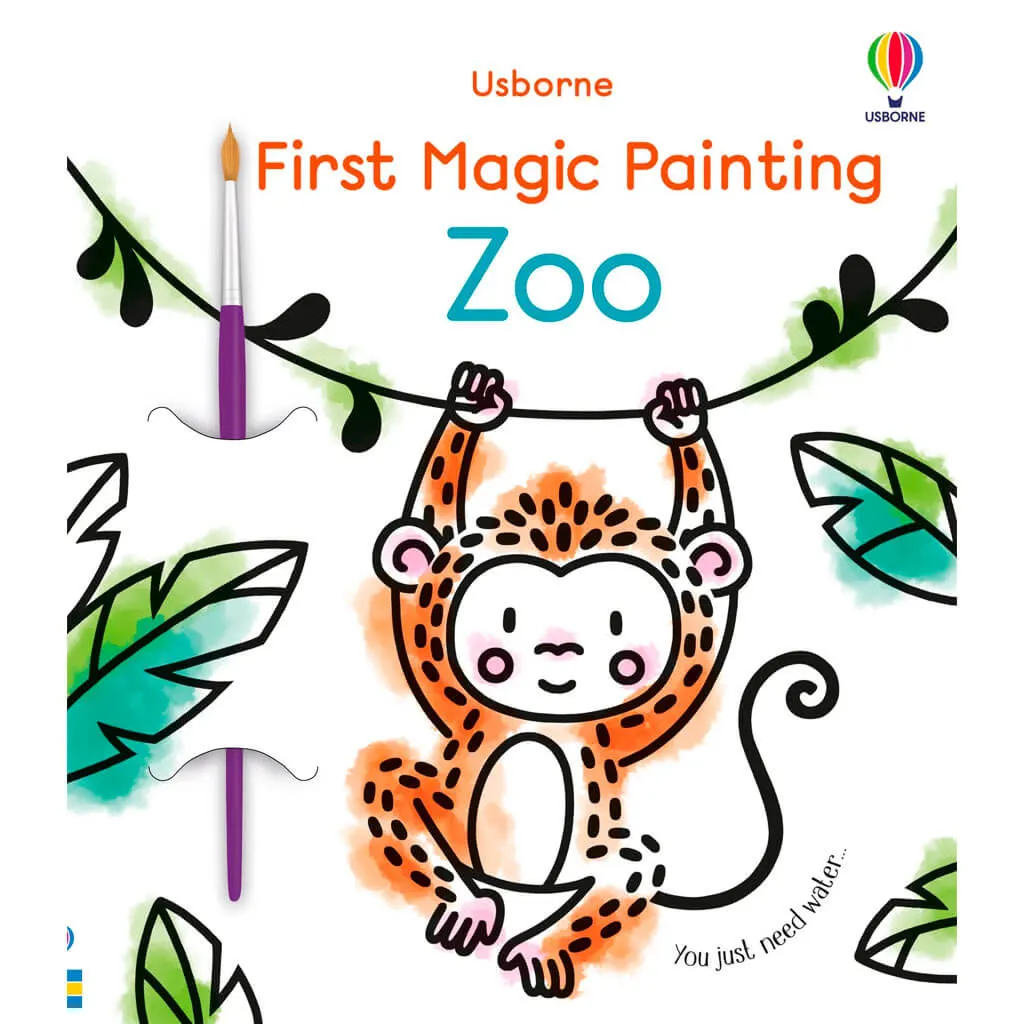 Usborne First Magic Painting Zoo