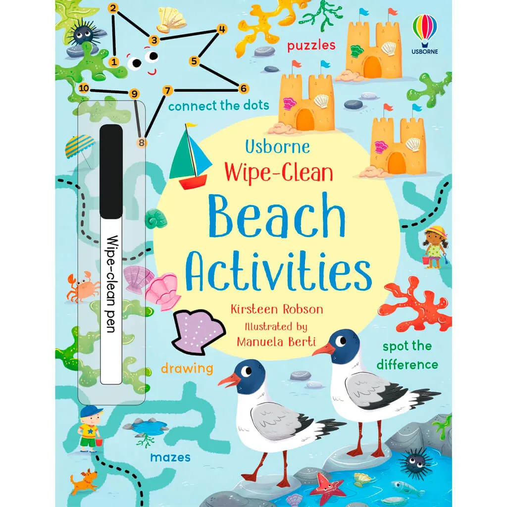 Usborne Wipe-Clean Beach Activities