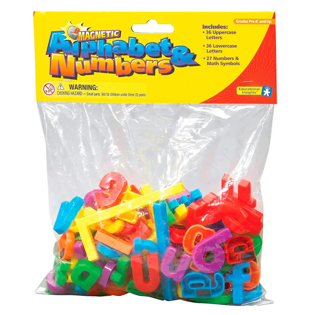Magnetic Alphabet & Numbers