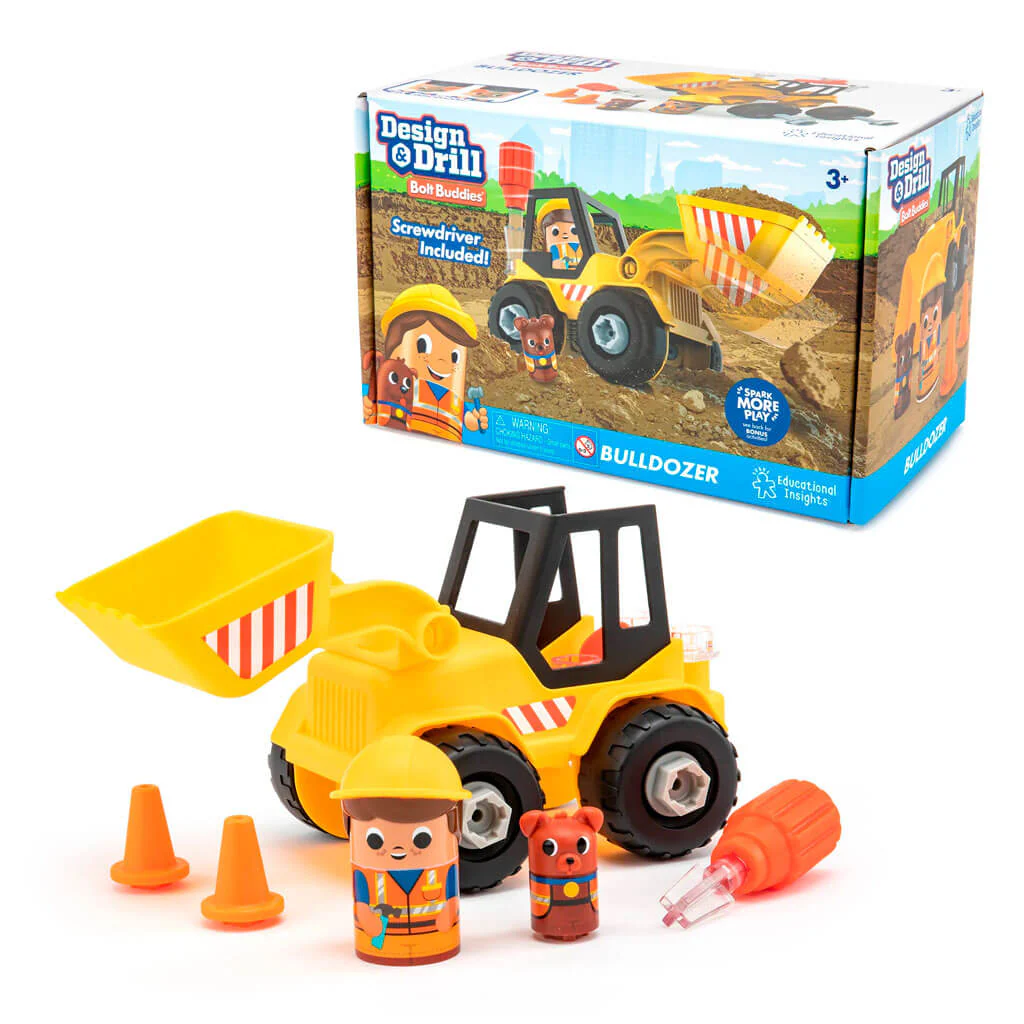 Design & Drill Bolt Buddies Bulldozer