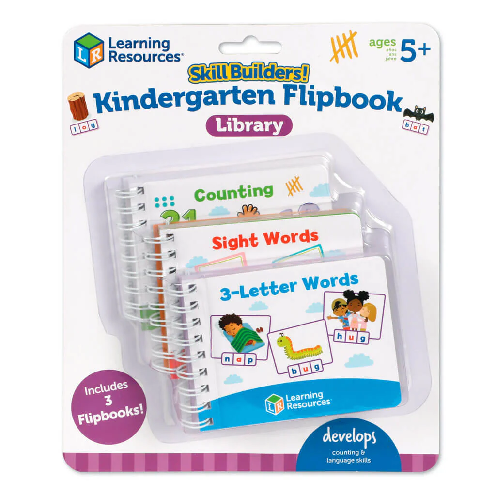 Skill Builders! Kindergarten Flipbook Library